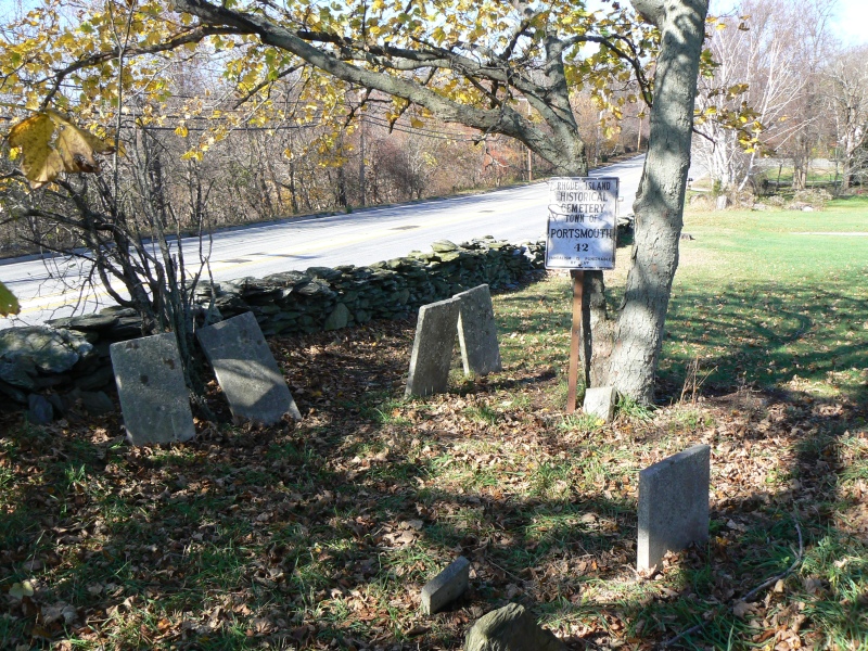 Rhode Island Historical Cemeteries Cemetery Details